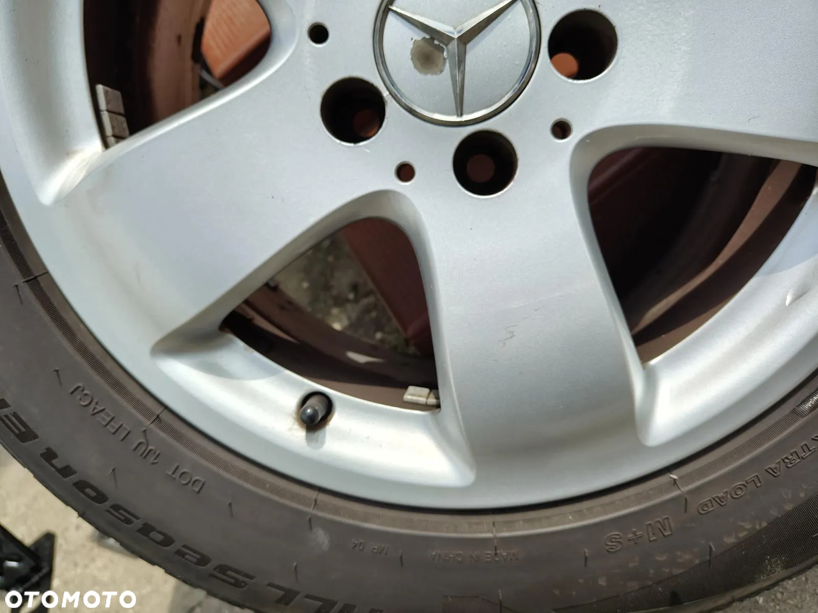 MERCEDES W211 VITO FELGI Aluminiowe Koła 16 5X112 +opony zimowe z 2023 roku - 24