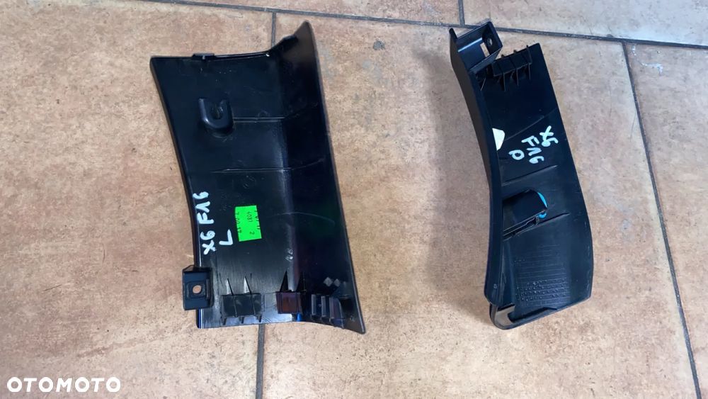 BMW X6 F16 OSŁONA BAGAŻNIKA PRAWA LEWA 7314716 7314715 KOMPLET - 2