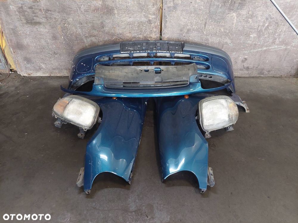 KOMPLETNY PRZÓD ZDERZAK LAMPY BŁOTNIKI GRIL RENAULT CLIO II Phase I MV408 - 1