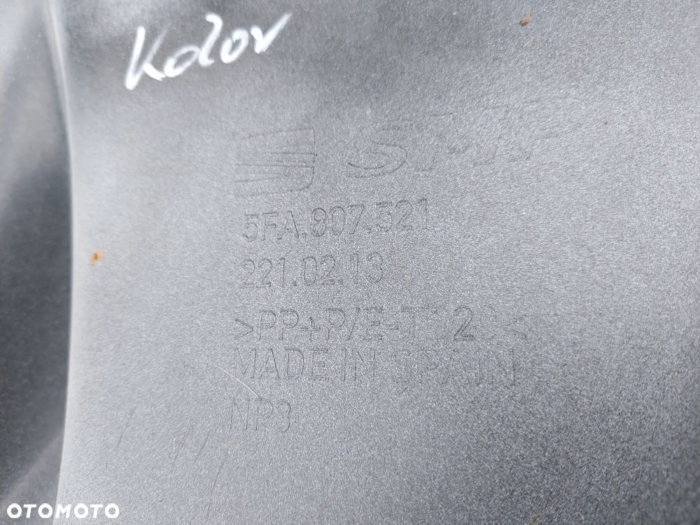 Seat Leon IV 5FA 20- Spoiler Dyfuzor Zderzak Tył w KOLOR - 4