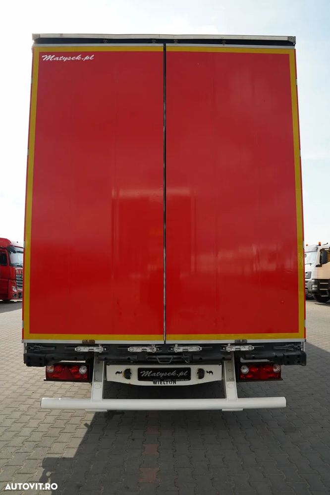 Wielton CORTINĂ WIELTON / MEGA / ACOPERIȘ CULISANT / SISTEM BDE - STALPINI CULISANTI / SAF - 12