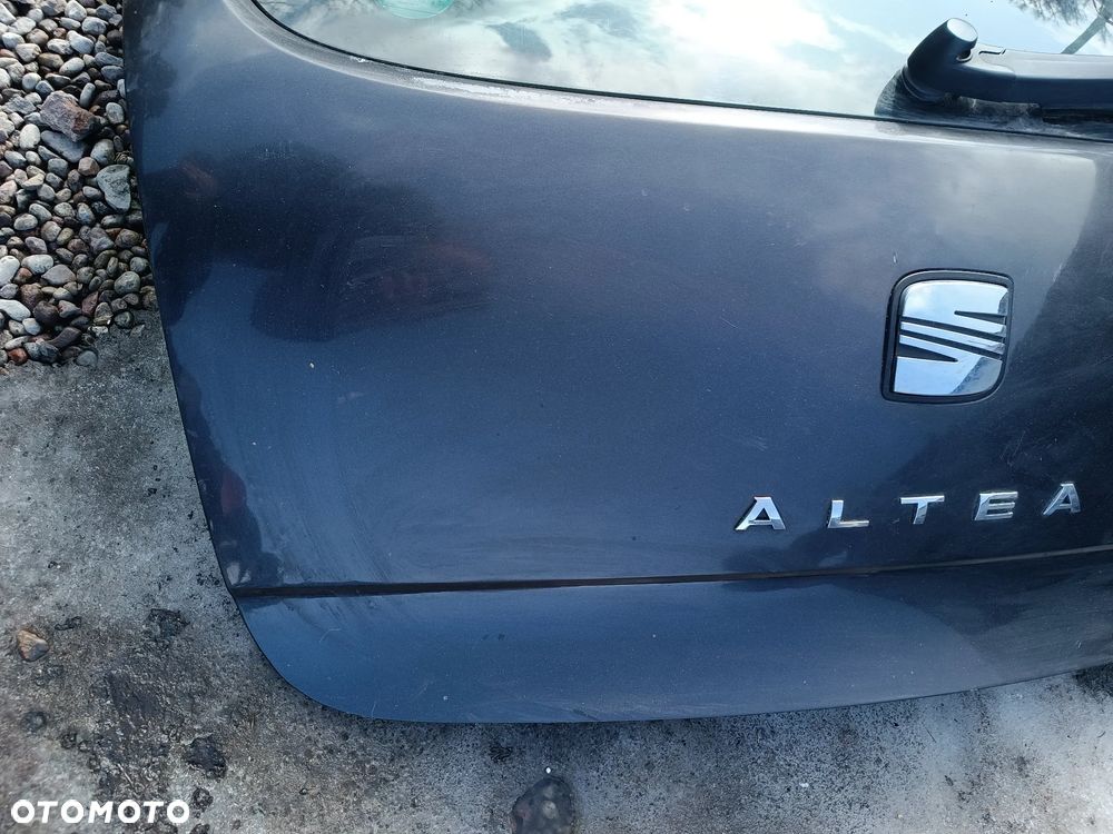 SEAT ALTEA 2005R KLAPA BAGAŻNIKA Z SZYBĄ CZARNA - 3