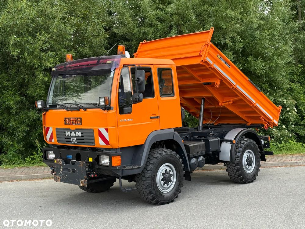 MAN * MAN 10-220 * Kiper Wywrotka Meiller * 4x4 * Zimowe Utrzymanie * Unimog * - 9