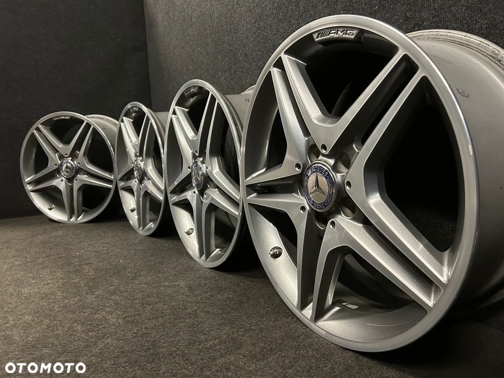 Alufelgi Mercedes A-Klasa W176, B-Klasa W246, CLA 18 cali 5x112 4szt. z czujnikami! - 2