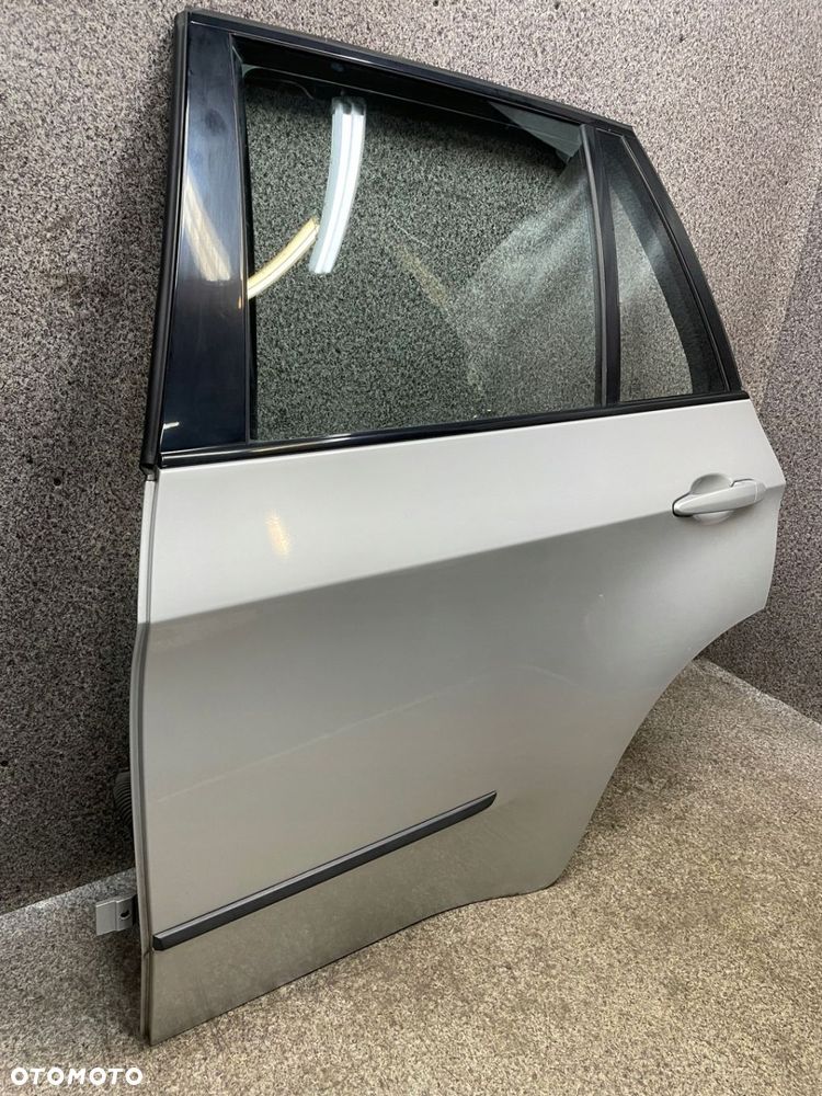 Drzwi lewe tylne klamka szyba listwa lewy tyl 354 354/7 BMW E70 X5 120umFe - 4
