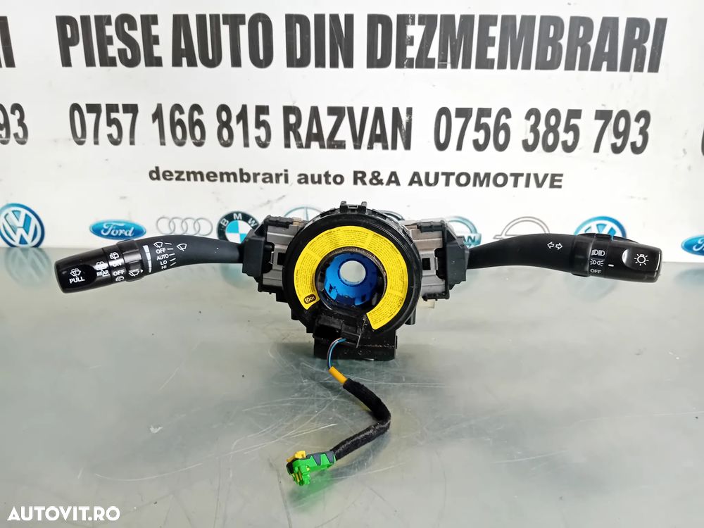Ansamblu Bloc Lumini Maneta Stergatoare Banda Spira Volan Airbag Hyundai Santa Fe 2 II AN 2006-2012 - 2