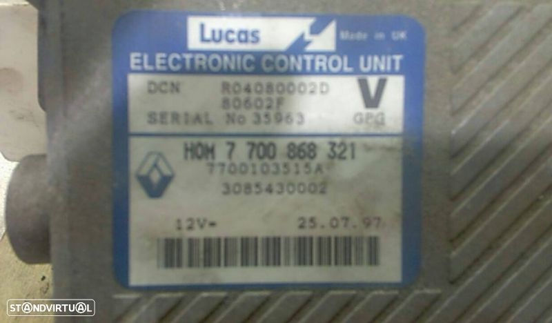 Centralina Motor Volvo V40 Combi (645) - 2