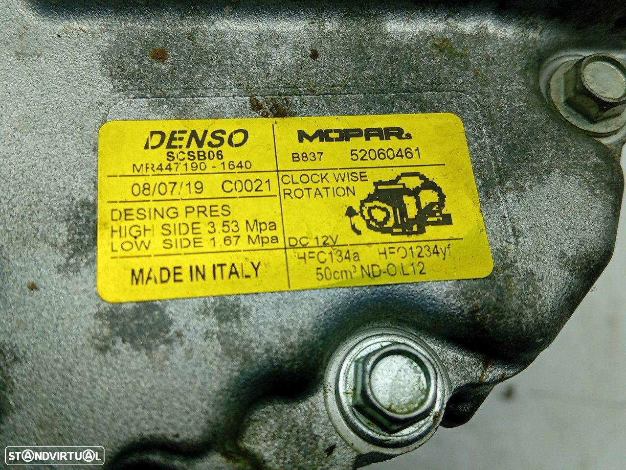 Compressor AC FIAT Panda (312_, 319_) - 5