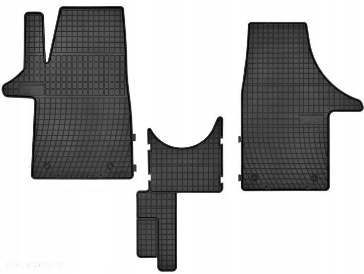 VOLKSWAGEN T5 T6 2003-2019 dywaniki gumowe - 1