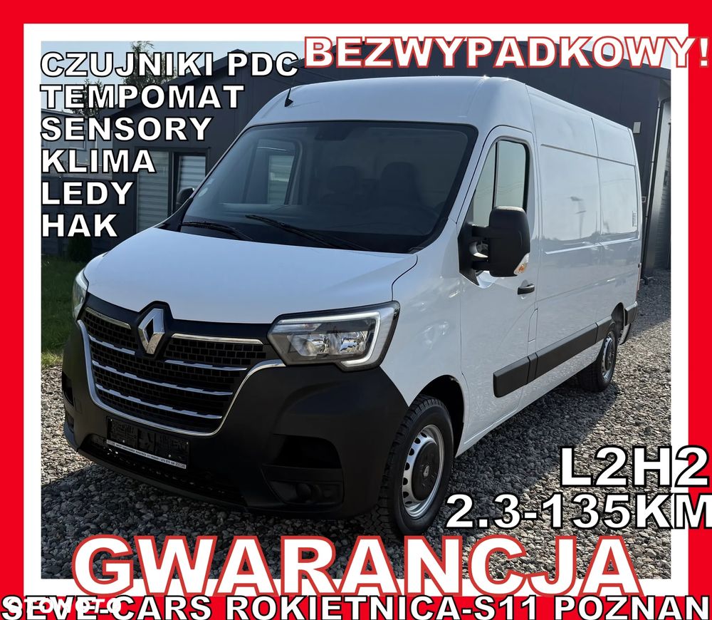 Renault MASTER L2H2 GWARANCJA, klima, navi, kamera, tempomat, sensory, pdc tył, ledy - 1