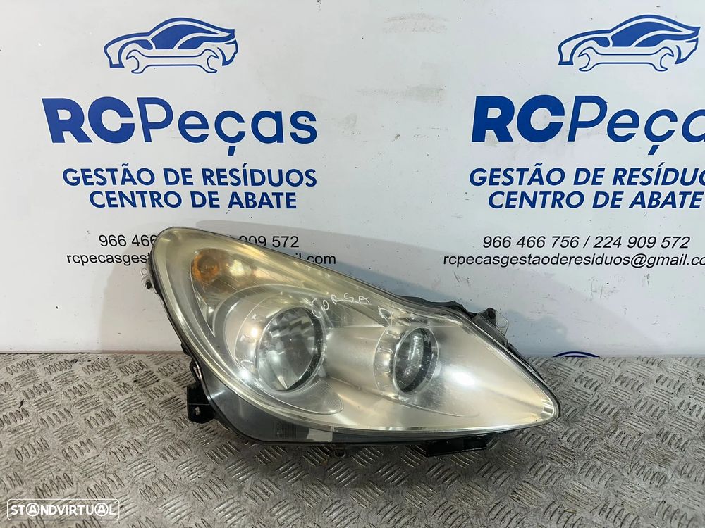.Otica Farol Direita Opel Corsa D Original - 1