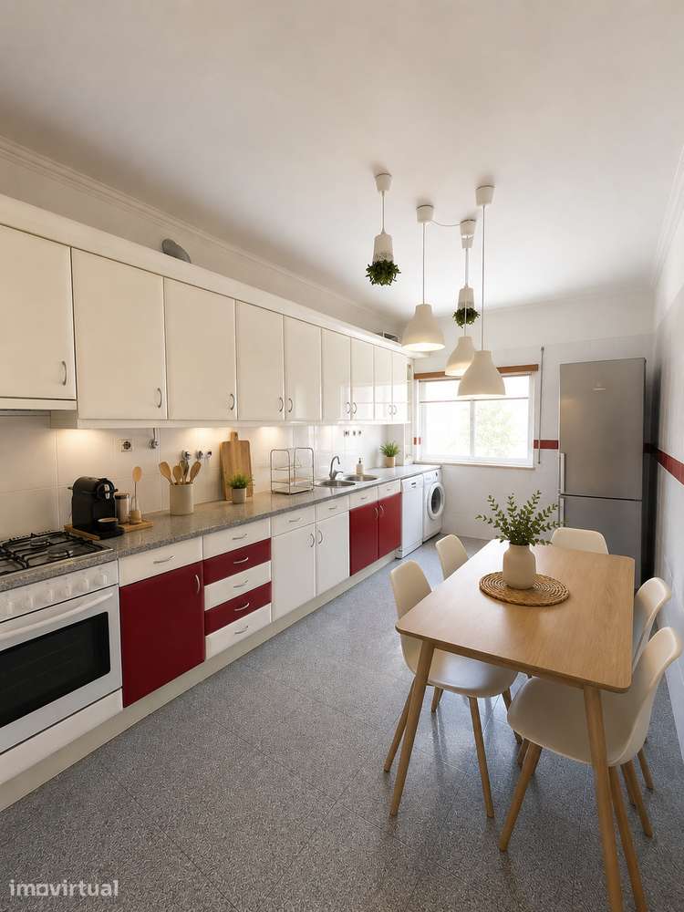 Apartamento T3 com 119 m² . Zona calma e residencial do Montijo - Grande imagem: 3/10