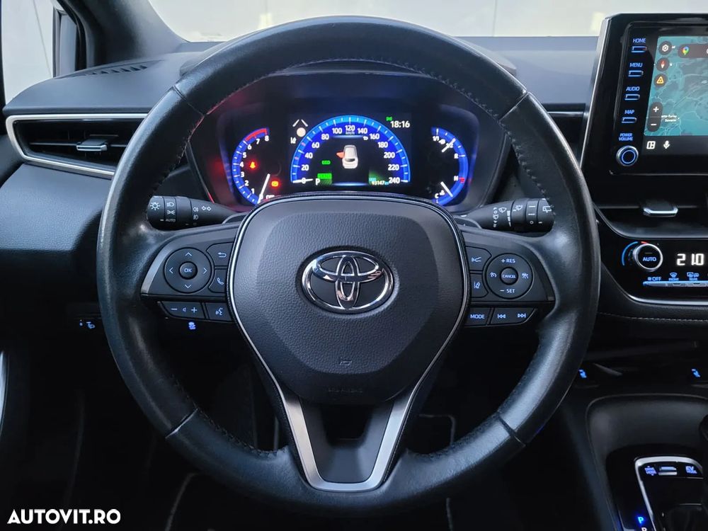 Toyota Corolla 2.0 HSD Dynamic interior Negru - 19