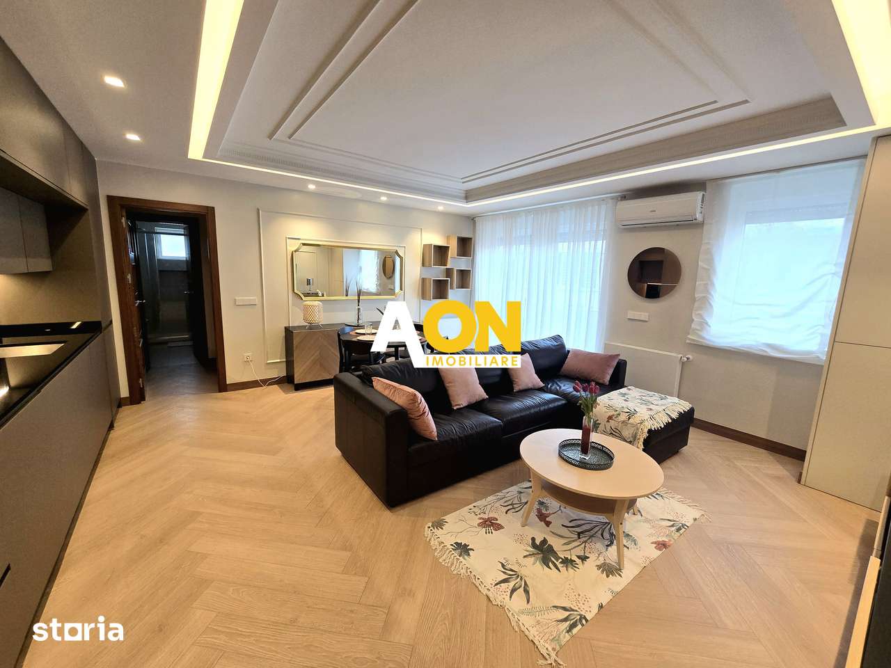 Apartament cu 2 Camere, Bloc Nou, Ultrafinisat, Zona Centru - Poarta I — fotografia 1