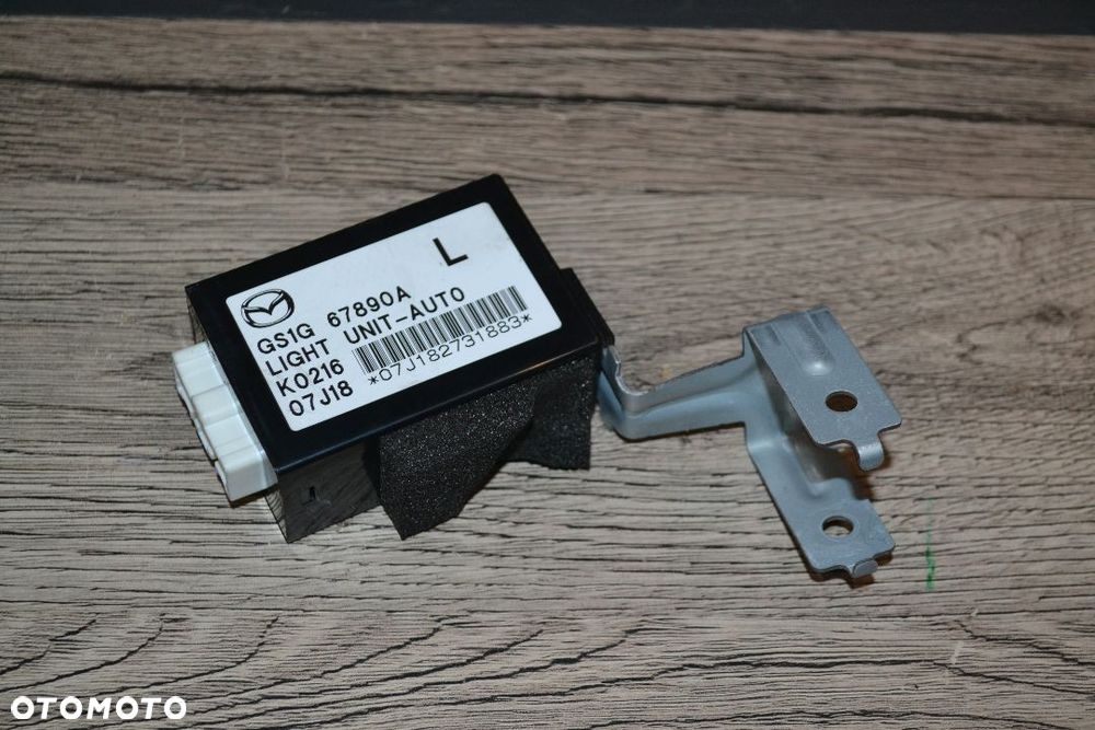 MAZDA 6 07-12 MODUŁ STEROWNIK ŚWIATEŁ GS1G 67890A - 1