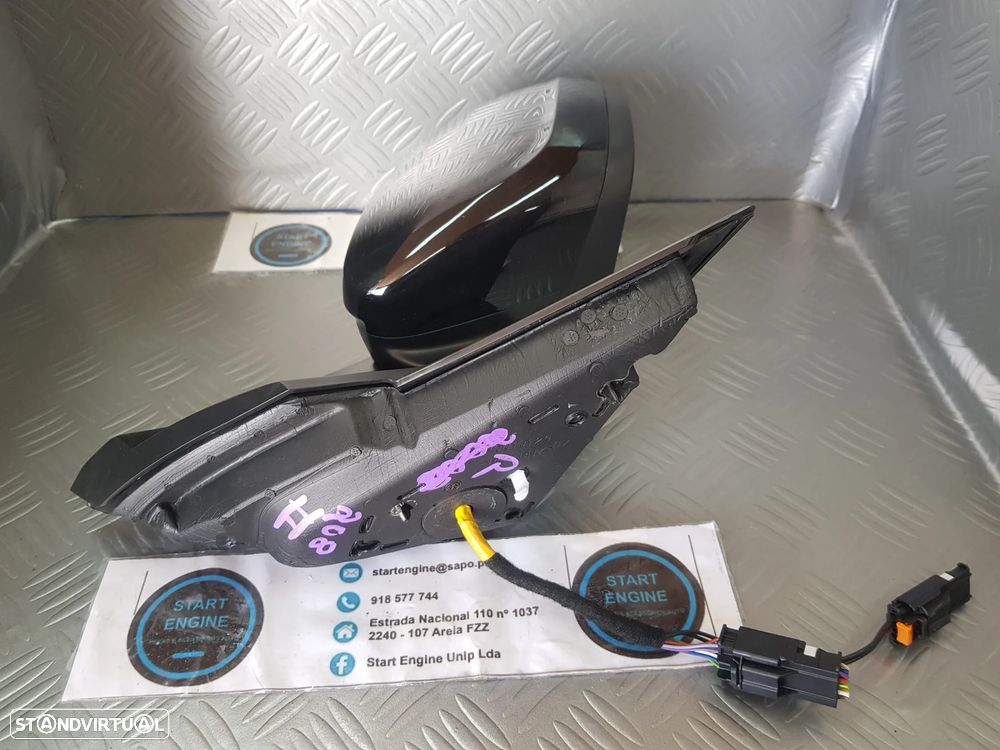 Espelho retrovisor Peugeot 208 II Opel Corsa F Direito e esquerdo Ano 2019-2024 - 7