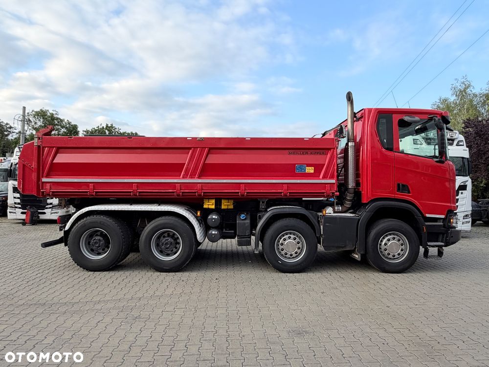 Scania Bordmatic MEILLER SCANIA R450 XT z Niemiec 8x4 wywrotka 3 Stronna 2020 - 23