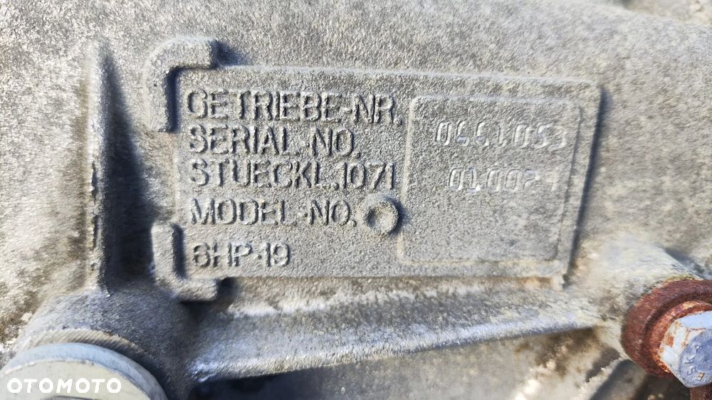 SKRZYNIA BIEGÓW AUTOMAT KOMPLETNA 6HP-19 7563295 086ZUQ BMW E90 E91 E60 E61 E63 E64 3.0i N52 - 8