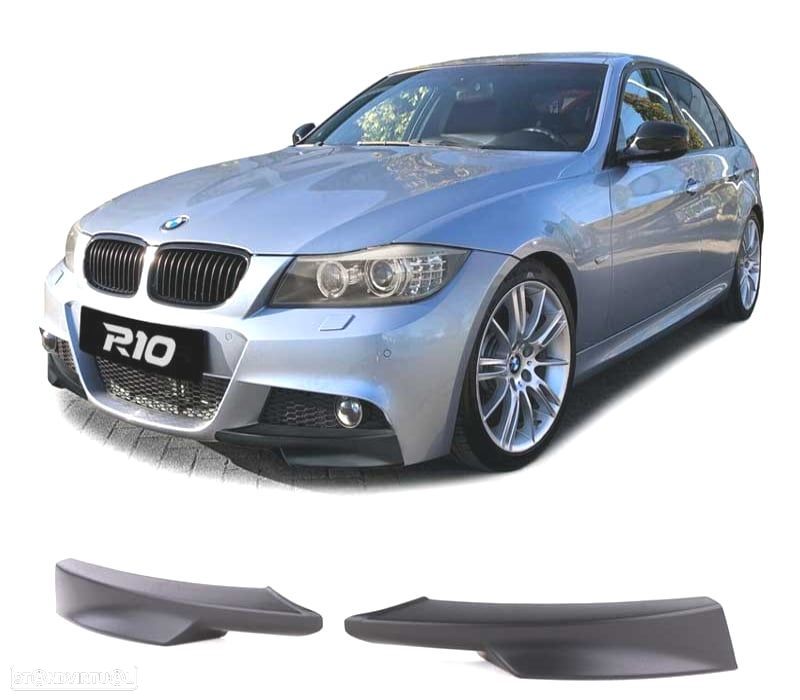 SPLITERS DIANTEIROS BMW E90 E91 09-11 LOOK M PERFORMANCE - 1