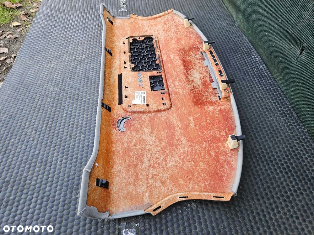 Oslona Glosnik Kratka Tapicerka Podszybie Polka Platin Hell Szyby Bagaznika Tyl Audi A4 B7 Sedan - 33