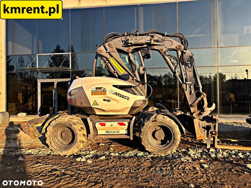 Mecalac 9 MWR KOPARKA KOŁOWA 2019R. MTH: 3095 | MECALAC 11 KOMATSU PW 98 TEREREX TW 95 110 WACKER NEUSON 100 YANMAR - 5