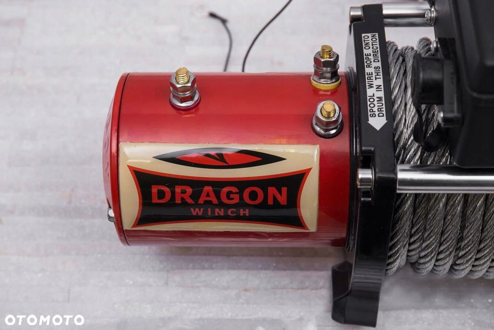 dragon winch wyciągarka dwm12000 hd lina stalowa - 6