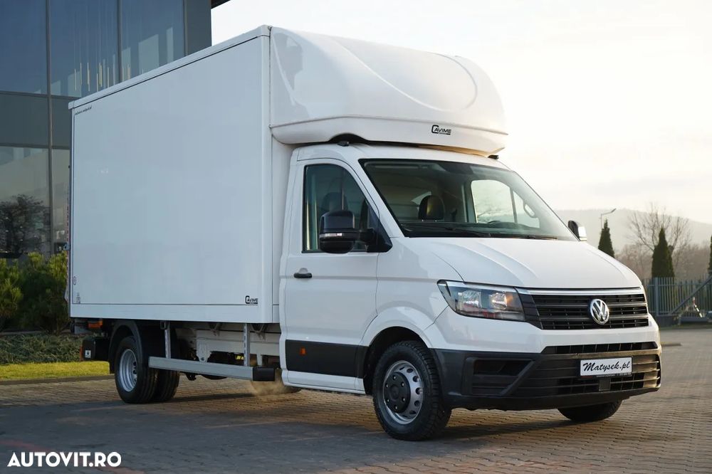 Volkswagen CRAFTER / CONTAINER / LIFT / 2019 / DUBLU / 3 LOCURI / - 4