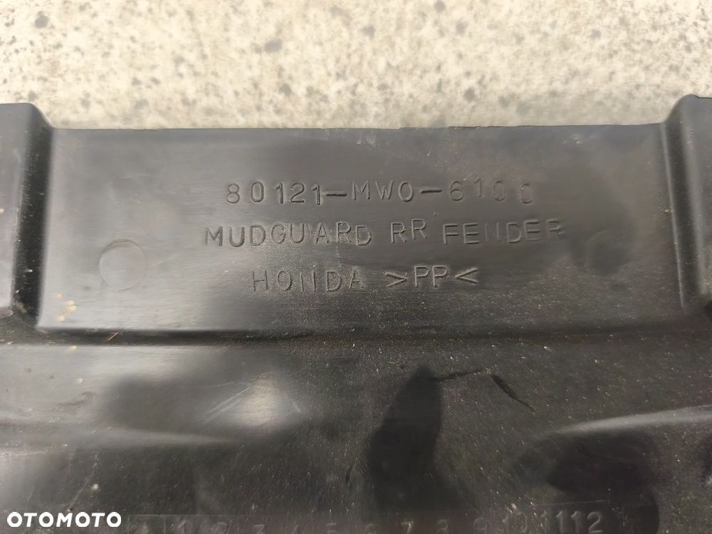 Przedłużenie błotnika, chlapacz, mocowanie tablicy rejestracyjnej Honda CBR 900 CBR900 - 10