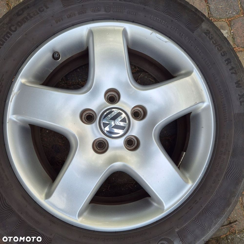 LATO KOŁA 17 ORYGINAŁ VW TRANSPORTER T5 T6 T7 235/55 R17 5x120 WZMACNIANE - 4