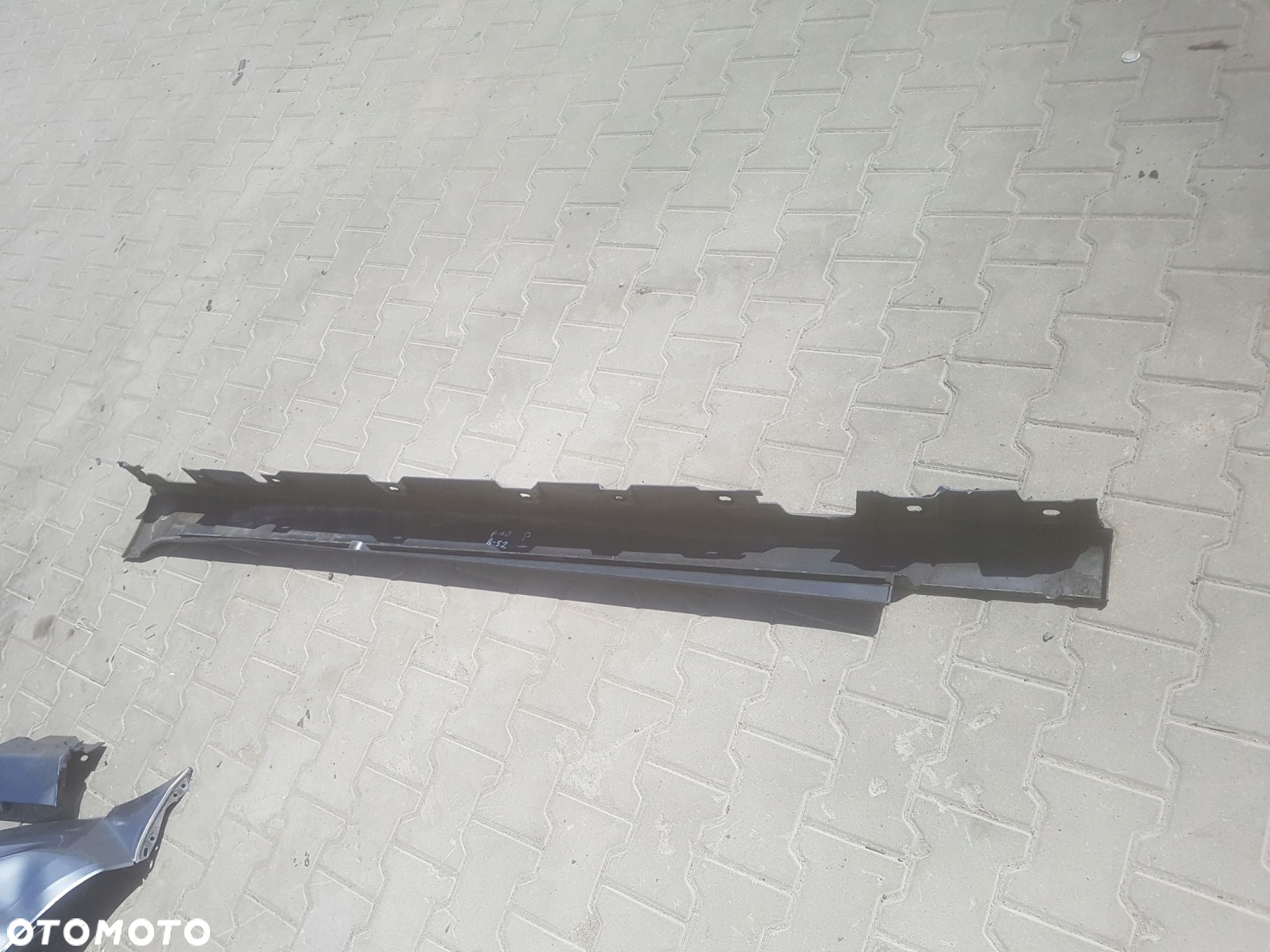BMW 5 F10 09r- LISTWA PROGOWA PRAWA A52 SPACEGRAU - 6