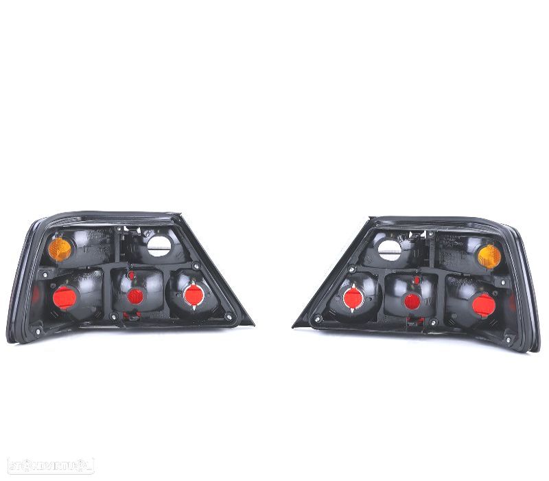 FAROLINS MERCEDES W124 85-93 VERMELHO PRETO - 3