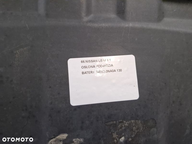 NISSAN LEAF I 1 OSŁONA PODWOZIA BATERII 748N2-3NA0A - 6