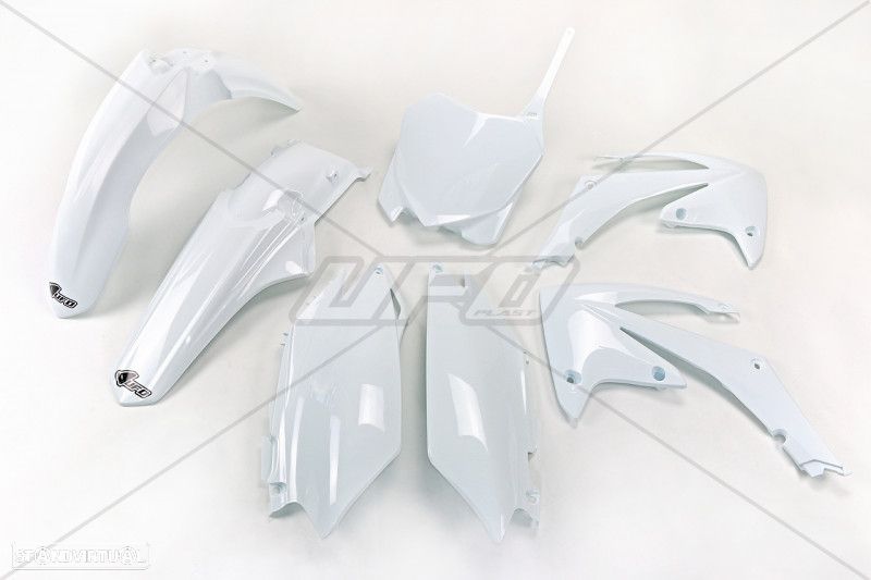kit plasticos branco ufo honda crf 250 / 450 - 1