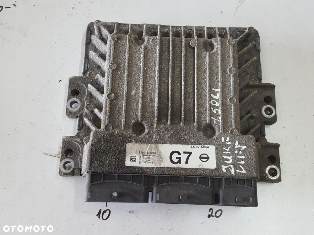 NISSAN JUKE I F15 LIFT 14-19r 1.5 DCI STEROWNIK KOMPUTER SILNIKA 237101KB5A - 1
