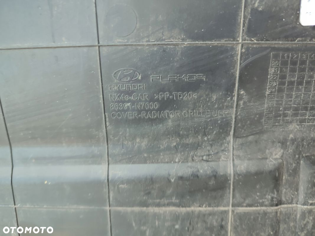 Grill atrapa chłodnicy HYUNDAI TUCSON IV 2020- ORYGINAŁ 86391-N7000 - 13
