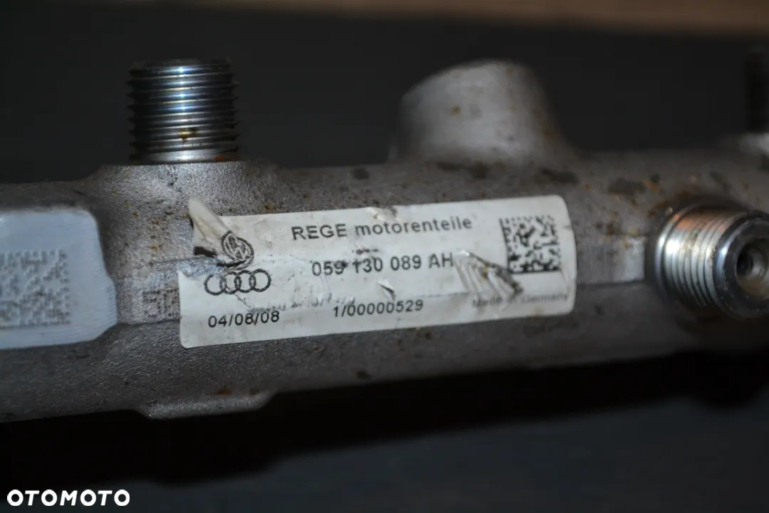 VW AUDI 2,7 3,0 TDI LISTWA WTRYSKOWA PALIWA 059130089AH - 2
