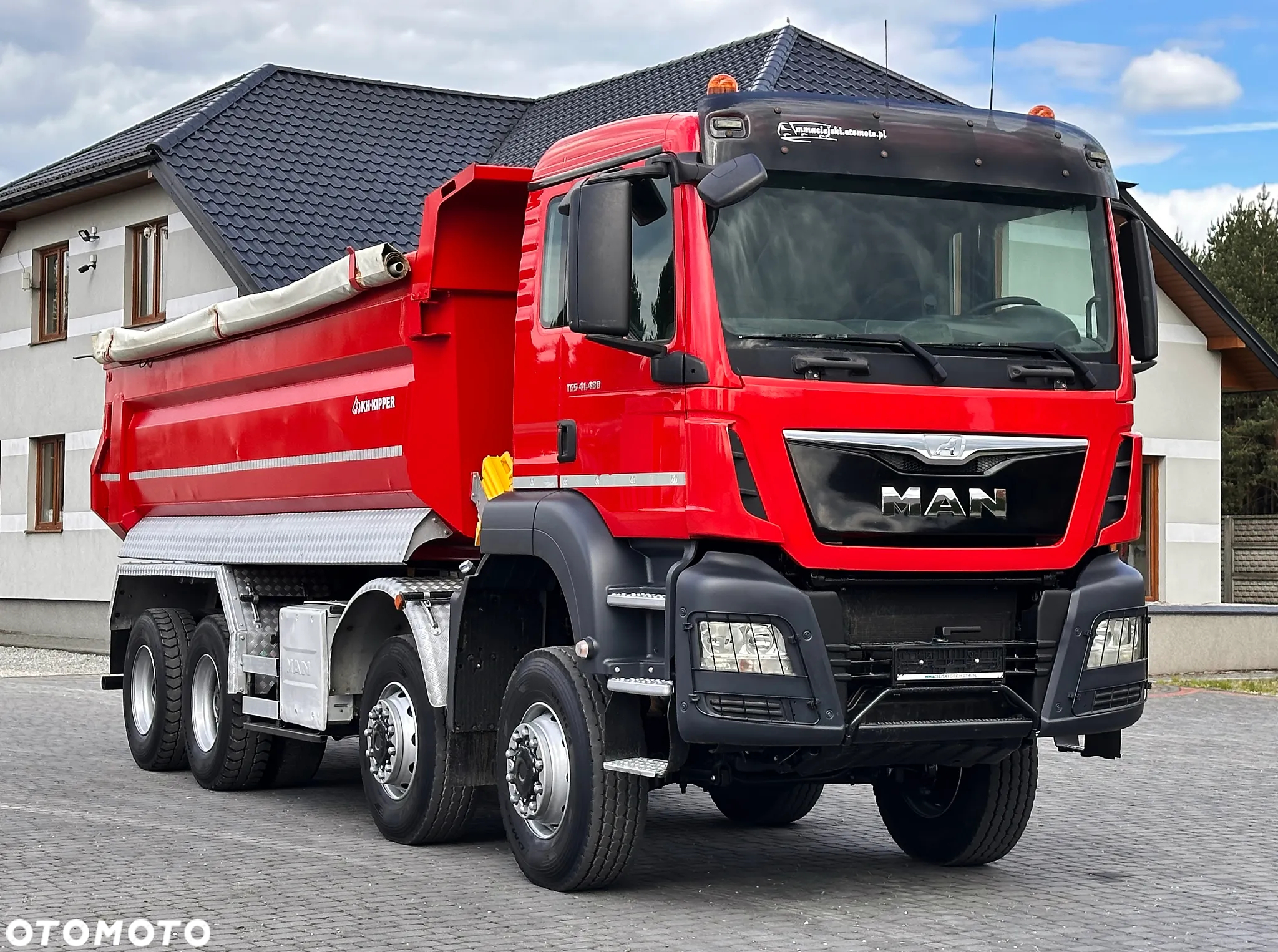 MAN TGS 41.480 8X8 WYWROTKA KH KIPPER / REDUKTOR - 24