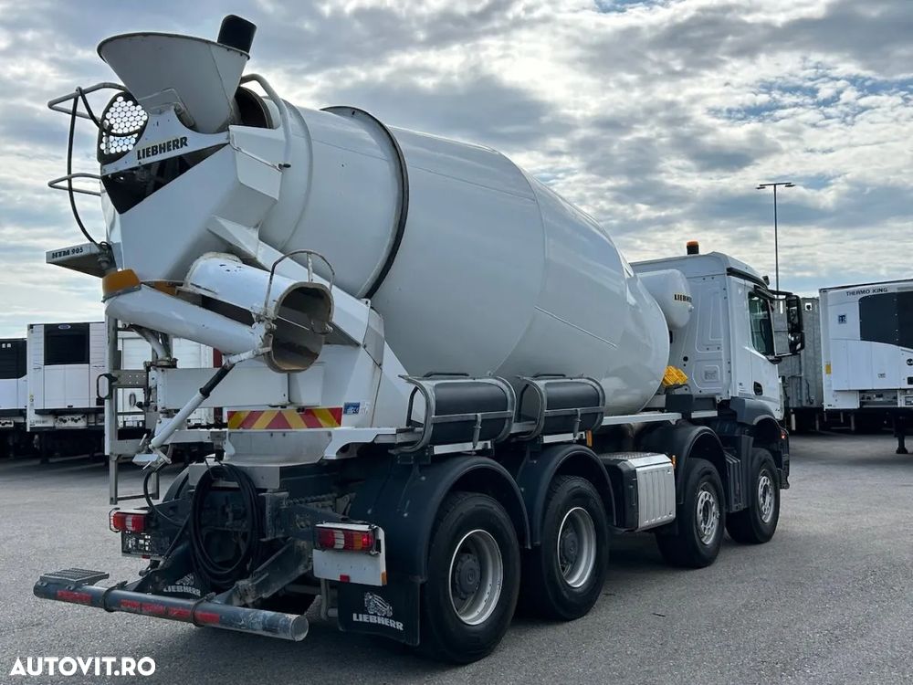 Mercedes-Benz Arocs 3743, Liebherr 9mc, Factura externa - 3