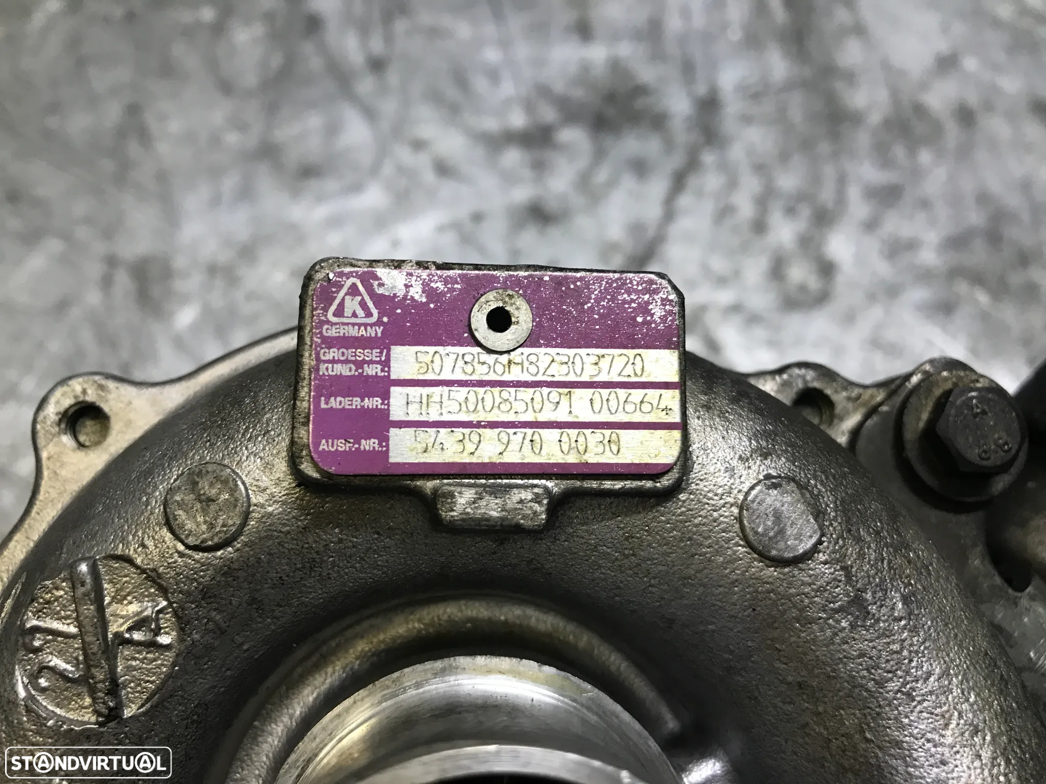 TURBO RENAULT MEGANE / NISSAN QASHQAI 1.5DCI 106CV 54399700030 - 5