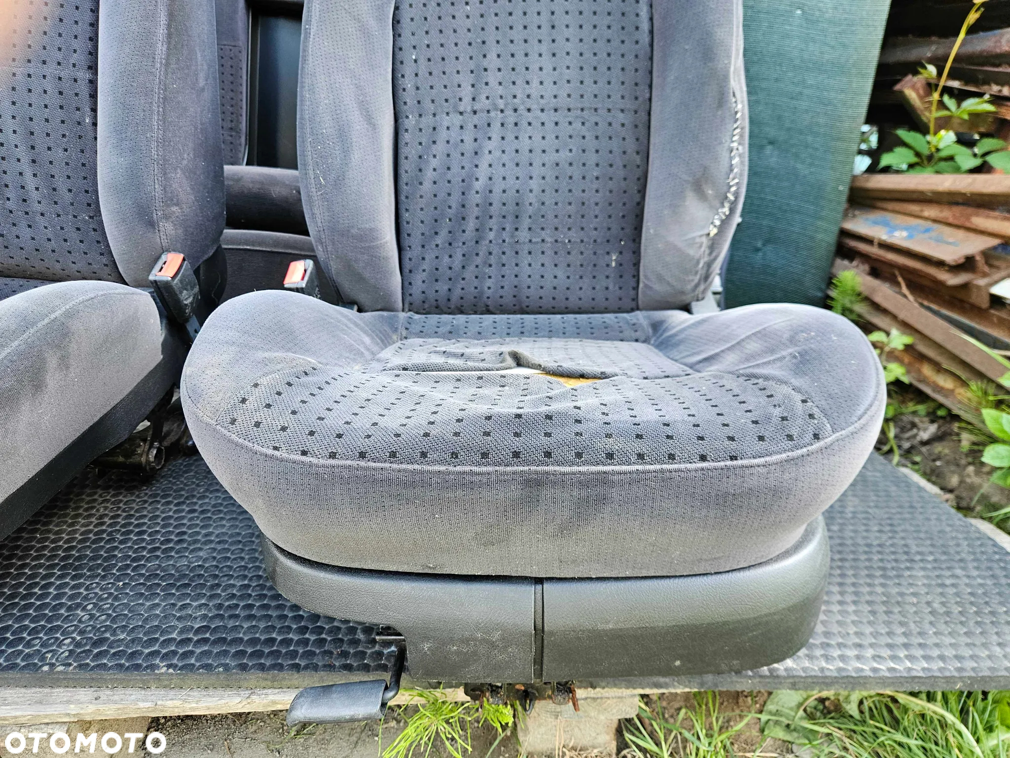 Fotele Fotel Siedzenie Kanapa Podlokietnik Oparcie Welur VW Passat B5 Przed Lift 1997r Komplet - 8