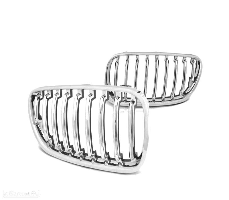 GRELHAS BMW X3 E83 06-10 CROMADO - 1