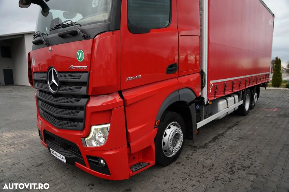 Mercedes-Benz ACTROS / 2545 / CORTINĂ / 6x2 / I-PARK COOL / BIG SPACE / WIELTON / 2021 - 9