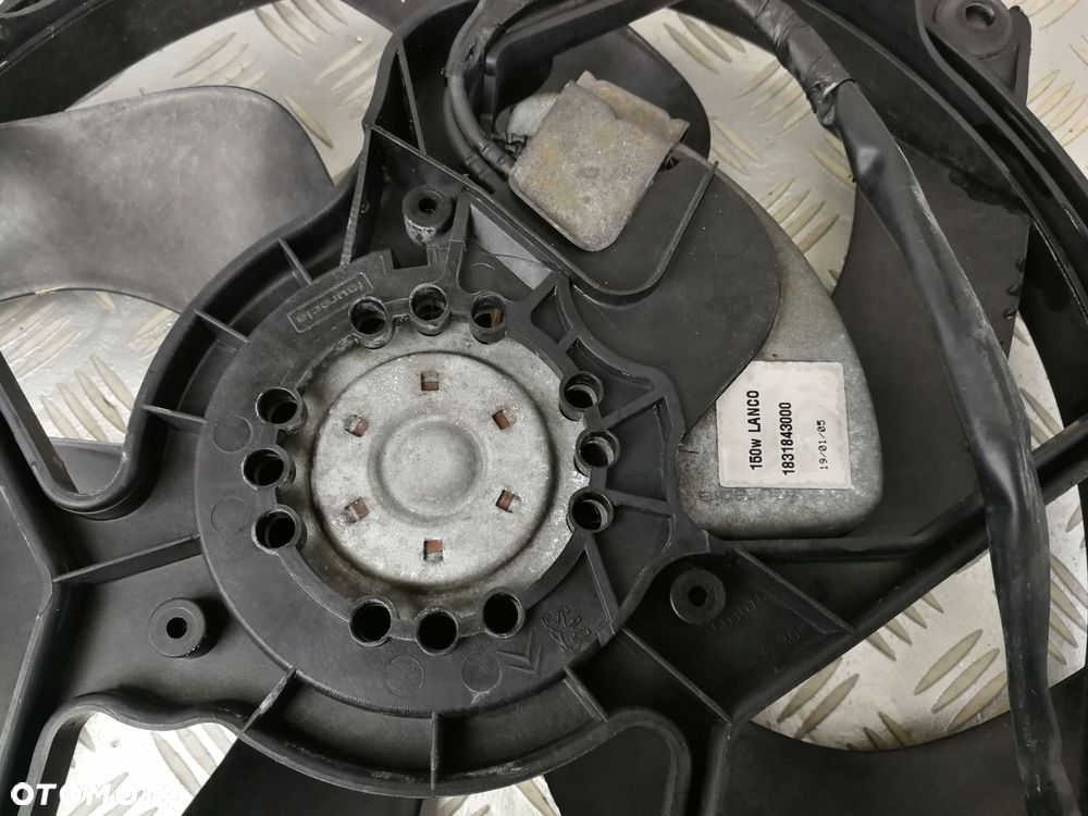 1831843000 wentylator chłodnicy moduł PEUGEOT 407 CITROEN C5 2,0 1,6 HDI - 5