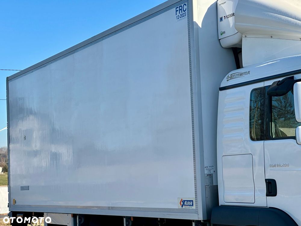 MAN TGM 18.290 / CHŁODNIA / WINDA / 18 EUROPALET / NISKI PRZEBIEG / AUTOMAT/ DRUKARKA / SYPIALKA / 2018 ROK / THERMO KING 1200 - 11