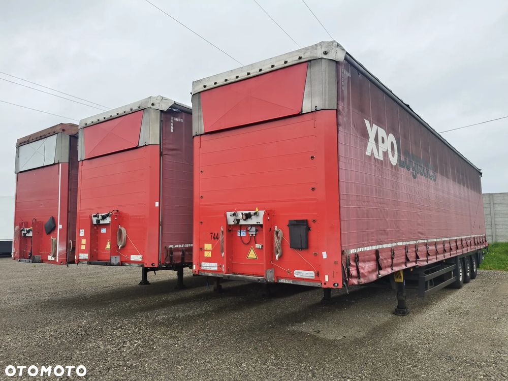 Schmitz Cargobull FIRANKA /  VARIOS / DACH REGULOWANY / 3 SZTUKI / - 2