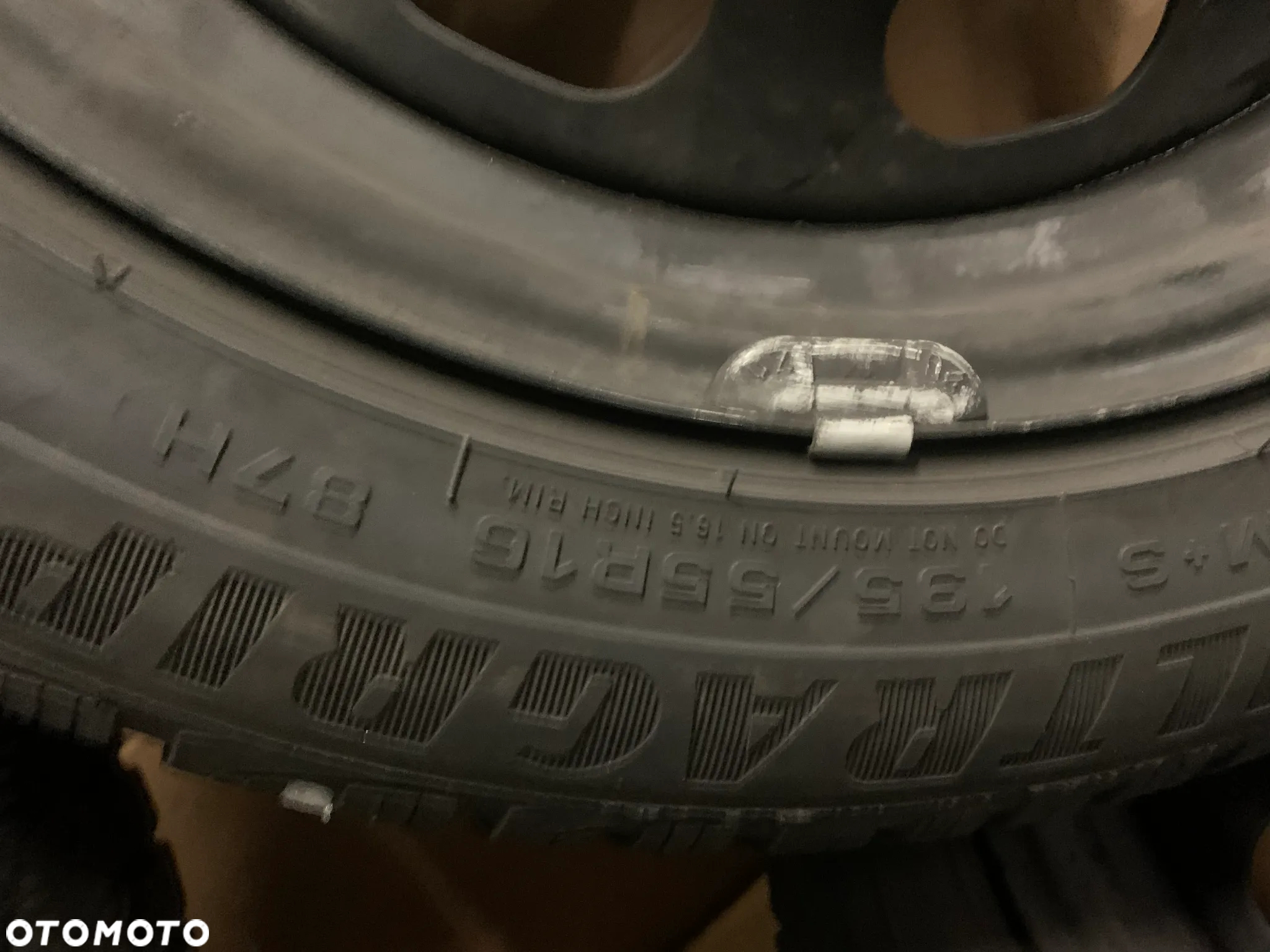 Felgi stalowe z oponami zimowymi 5x120 IS33 6,5J 195/55 R16 6/7mm 3118 - 10