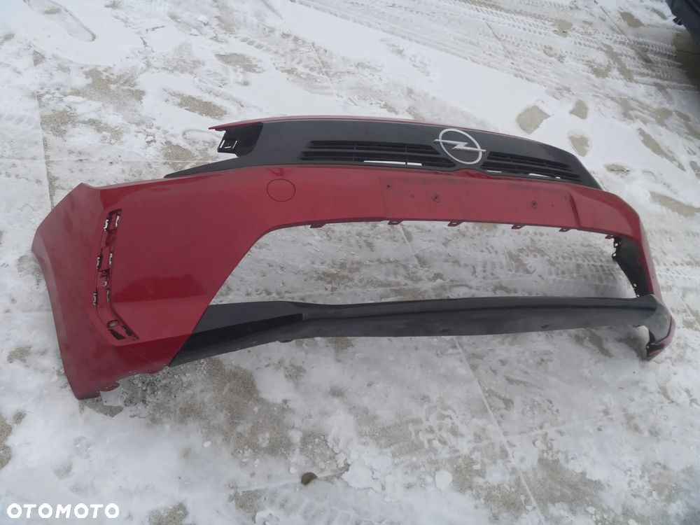 OPEL CORSA F LIFT ZDERZAK PRZEDNI ATRAPA ORYGINAŁ ŁADNY - 5