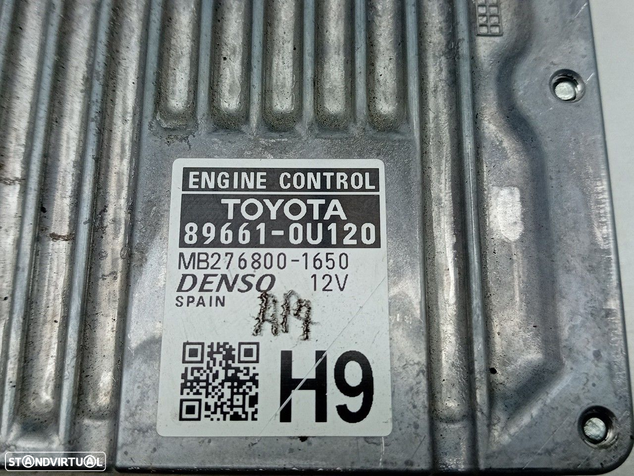Centralina motor / ECU TOYOTA Yaris (_P13_) - 4