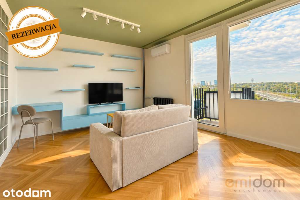 2 pokoje | balkon | panorama | Praga-Północ