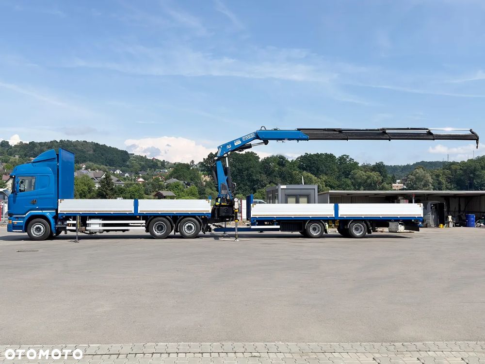 Scania R 450 * SKRZYNIA 6,60 m + FASSI F365 RA + PILOT + PRZYCZEPA - 7
